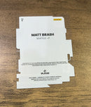 Matt Brash 2022 Panini Chronicles - Clearly Donruss 5 trading card image rear