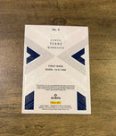 Curtis Terry 2022 Panini Chronicles - Vertex 6 trading card image rear