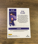 Ryan Vilade 2022 Panini Chronicles 23 trading card image rear