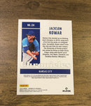 Jackson Kowar 2022 Panini Chronicles 24 trading card image rear