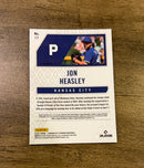 Jon Heasley 2022 Panini Chronicles - Phoenix 17 trading card image rear