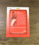 Tony Santillan 2022 Panini Chronicles - Elite 11 trading card image rear