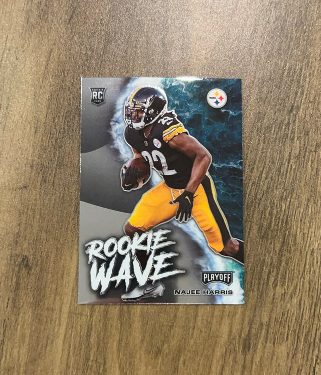 Najee Harris 2021 Panini 2021 Panini Playoff - Rookie Wave RW-NHA trading card image front
