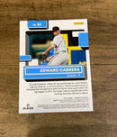 Edward Cabrera 2022 Donruss - Yellow 52 trading card image rear