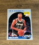 Nick Anderson 1990 Hoops 214 trading card image front