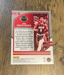 Josh Christopher 2021-22 Panini Chronicles Absolute 215 trading card image rear