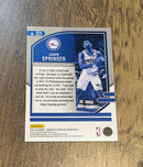 Jaden Springer 2021-22 Panini Chronicles Absolute 224 trading card image rear
