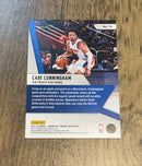 Cade Cunningham 2021-22 Panini Chronicles Threads 79 trading card image rear