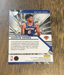 Quentin Grimes 2021-22 Panini Chronicles XR 392 trading card image rear