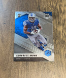 Amon-Ra St. Brown 2021 Panini Mosaic Front