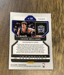 Jason Williams 2021-22 Panini Prizm - Ice 266 trading card image rear