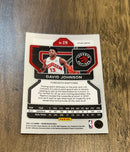 David Johnson 2021-22 Panini Prizm - Ice 278 trading card image rear