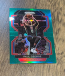 Paul George 2021-22 Panini Prizm - Green 220 trading card image front