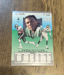 Al Toon 1991 Ultra 108 trading card image rear