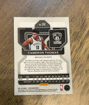 Cameron Thomas 2021-22 Panini Prizm 297 trading card image rear