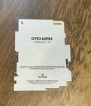 Otto Lopez 2022 Panini Chronicles - Clearly Donruss 14 trading card image rear