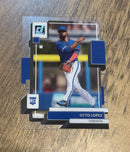 Otto Lopez 2022 Panini Chronicles - Clearly Donruss 14 trading card image front