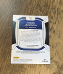 Andre Jackson 2022 Panini Chronicles - Certified 14 trading card image rear