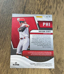 Bryson Stott 2022 Panini Chronicles - Revolution 40 trading card image rear