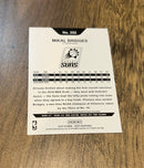 Mikal Bridges 2018-19 Panini Hoops 252 trading card image rear