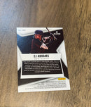 CJ Abrams 2022 Panini Chronicles - Rookies & Stars 20 trading card image rear