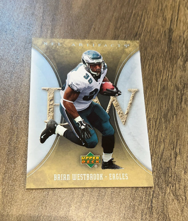 Brian Westbrook 2007 Upper Deck Artifacts 77 trading card image front