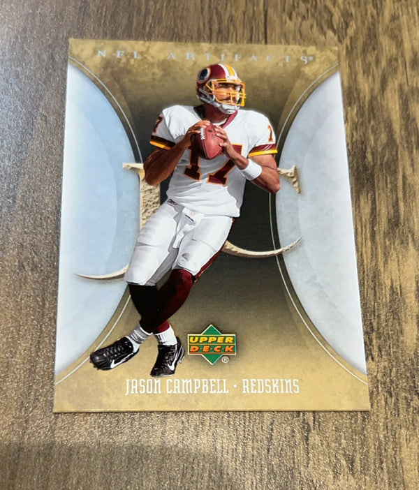 Jason Campbell 2007 Upper Deck Artifacts 98 trading card image front