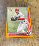 Trea Turner 2021 Topps Big League Orange 90 trading card image front