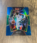 Jaylen Brown 2021-22 Panini Select - Blue Prizms 162 trading card image front