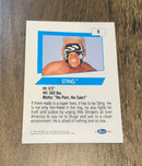 Sting 1991 Impel WCW trading card Impel