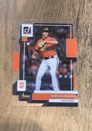 Mike Baumann 2022 Panini Chronicles - Clearly Donruss 9 trading card image front
