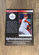 Reid Detmers 2022 Panini Chronicles - Pinnacle 5 trading card image rear