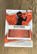 Heliot Ramos 2022 Panini Chronicles - Rookies & Stars 17 trading card image rear