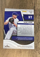 Jacob deGrom 2022 Panini Chronicles - Revolution Astro 98 trading card image rear