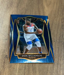 Zion Williamson 2020-21 Panini Select - Blue 126 trading card image front