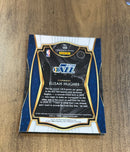 Elijah Hughes 2020-21 Panini Select - Blue 168 trading card image rear