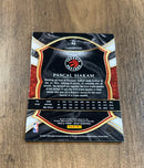 Pascal Siakam 2020-21 Panini Select - Blue Prizms 46 trading card image rear