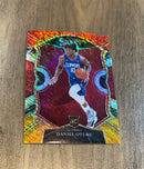 Daniel Oturu 2020-21 Panini Select - Red White Orange Shimmer 93 trading card image front