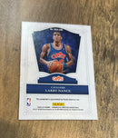 Larry Nance 2022-23 Panini Chronicles - Old School Autographs OSA-LNC trading card image rear