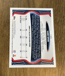 DeAndre Hopkins 2013 Topps 155 trading card image rear