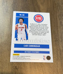 Cade Cunningham 2021-22 Panini Chronicles 50 trading card image rear
