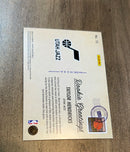 Taylor Hendricks 2023-24 Panini Hoops - Rookie Greetings 15 trading card image rear