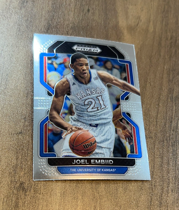 Joel Embiid 2022 Panini Prizm Draft Picks 26 trading card image front