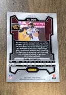 Sam Howell 2023 Prizm Panini Prizm - Silver Back