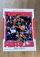 Paul George 2023-24 Panini Donruss - Franchise Features 22 trading card image front