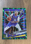 Seth Curry 2023-24 Panini Donruss - Green Laser Holo 23 trading card image front
