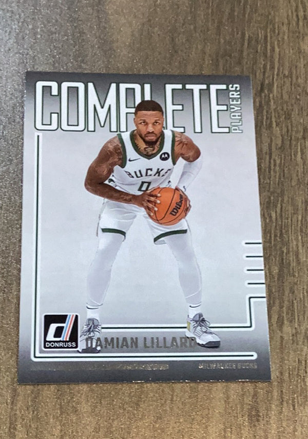 Damian Lillard 2023-24 Panini Donruss - Complete Players 7 trading card image front