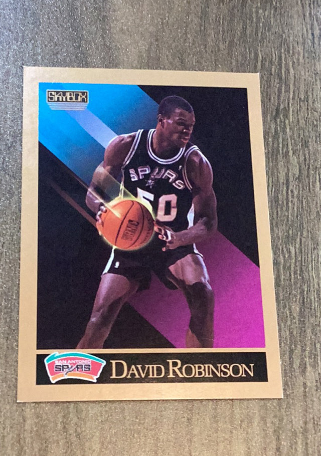 David Robinson 1990 SkyBox 260 trading card image front