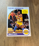 Magic Johnson 1990 Hoops 157 trading card image front