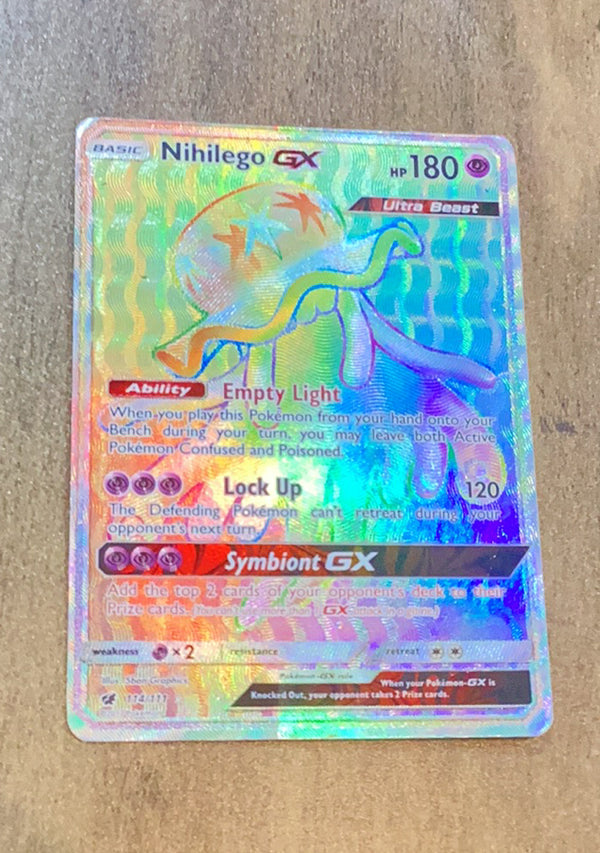 Nihilego GX 2019 Hidden Fates Shiny Vault Front